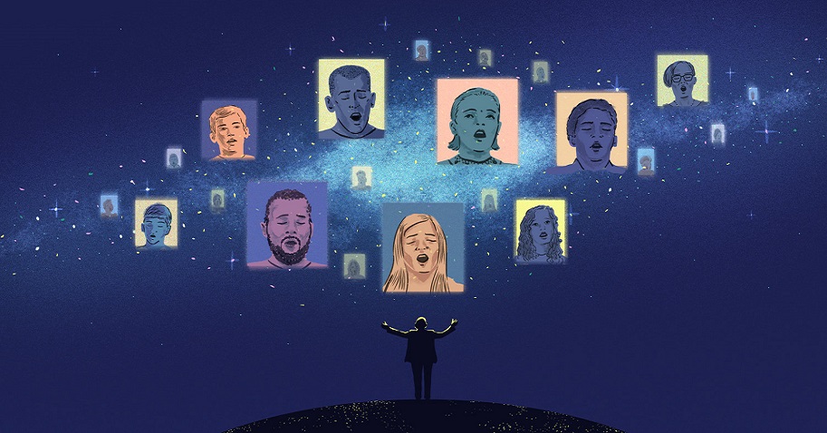 Creating Virtual Video Choir